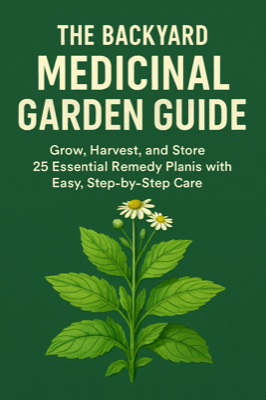 AI-generated eBook cover for a gardening guide, made with getebook.ai